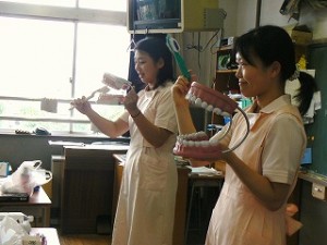 志茂田小学校　歯みがき教室