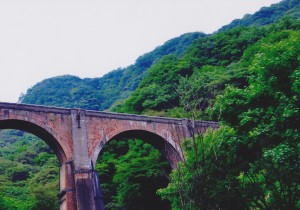 旧信越本線のメガネ橋